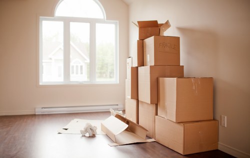 Packing and transport support for local office relocation