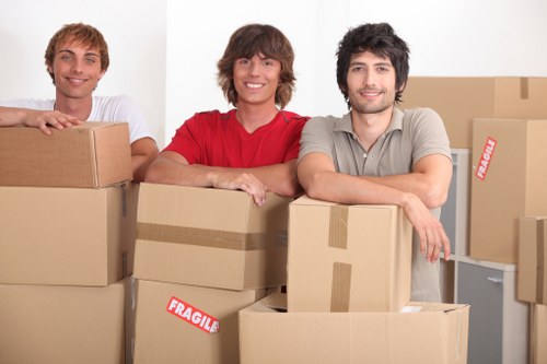 Small business office move using a man with van service