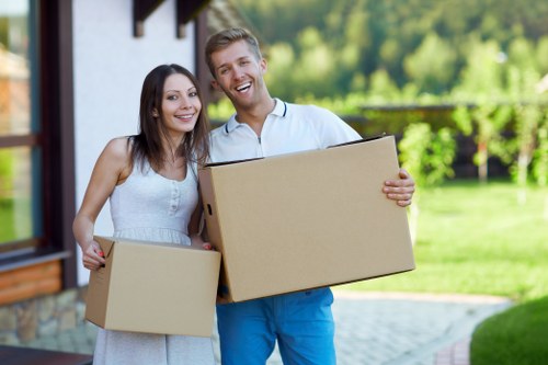 Professional removals support for houses and flats in North London