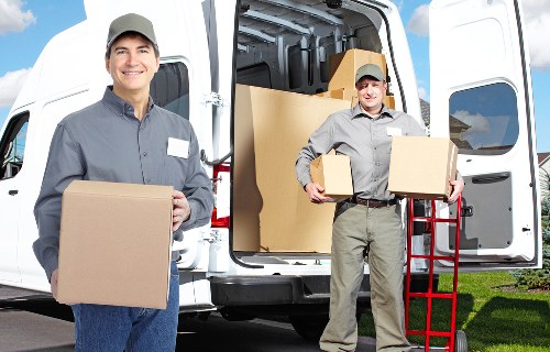 Waste transfer and clearance items prepared for lawful disposal