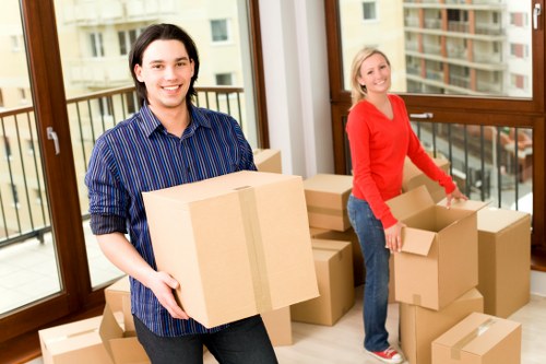 Recycling and sustainability process for moving services in Dartmouthpark